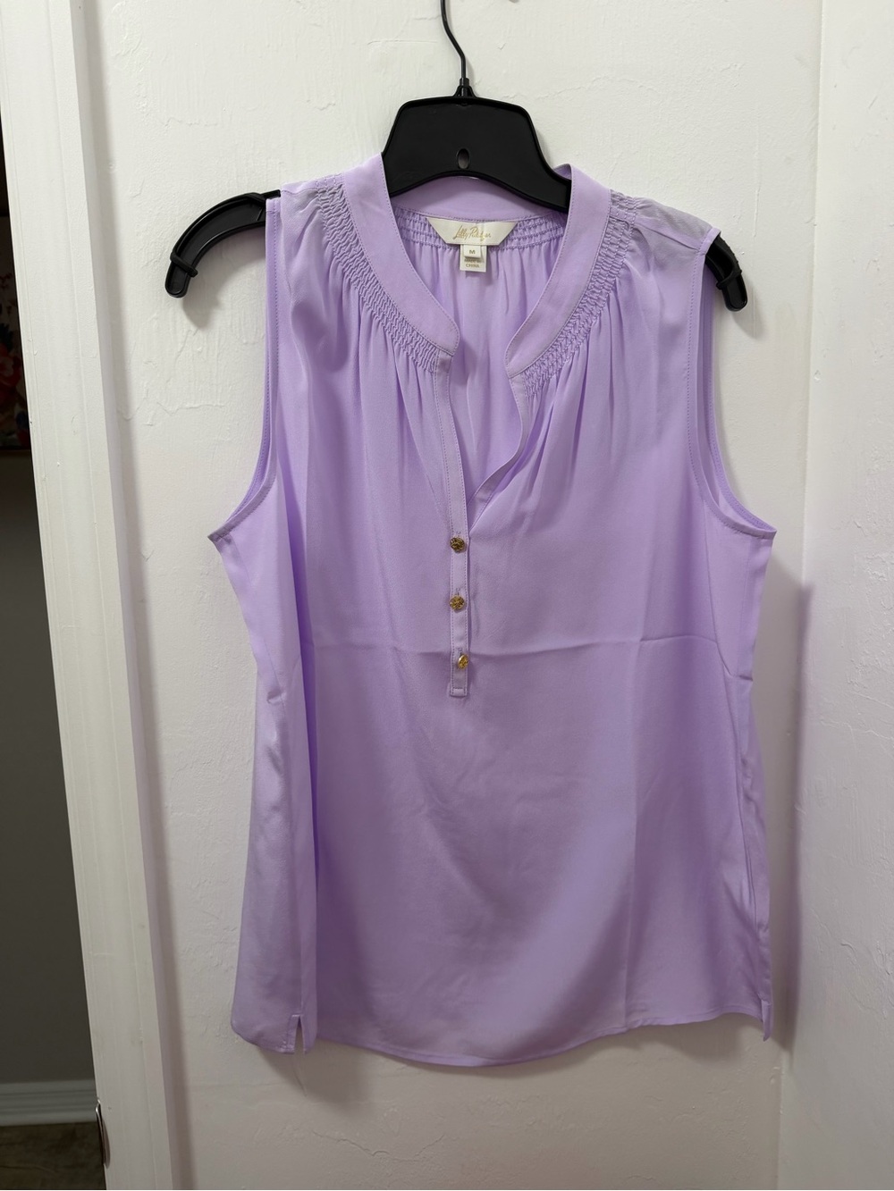 💜NWOT Lilly Pulitzer Lavender Sleeveless Tank top Camisole💜